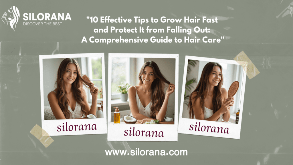 "10 Effective Tips to Grow Hair Fast and Protect It from Falling Out: A Comprehensive Guide to Hair Care"