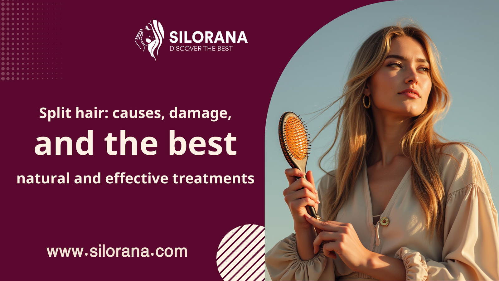 Split hair: causes, harms, and best 5 treatments SILORANA